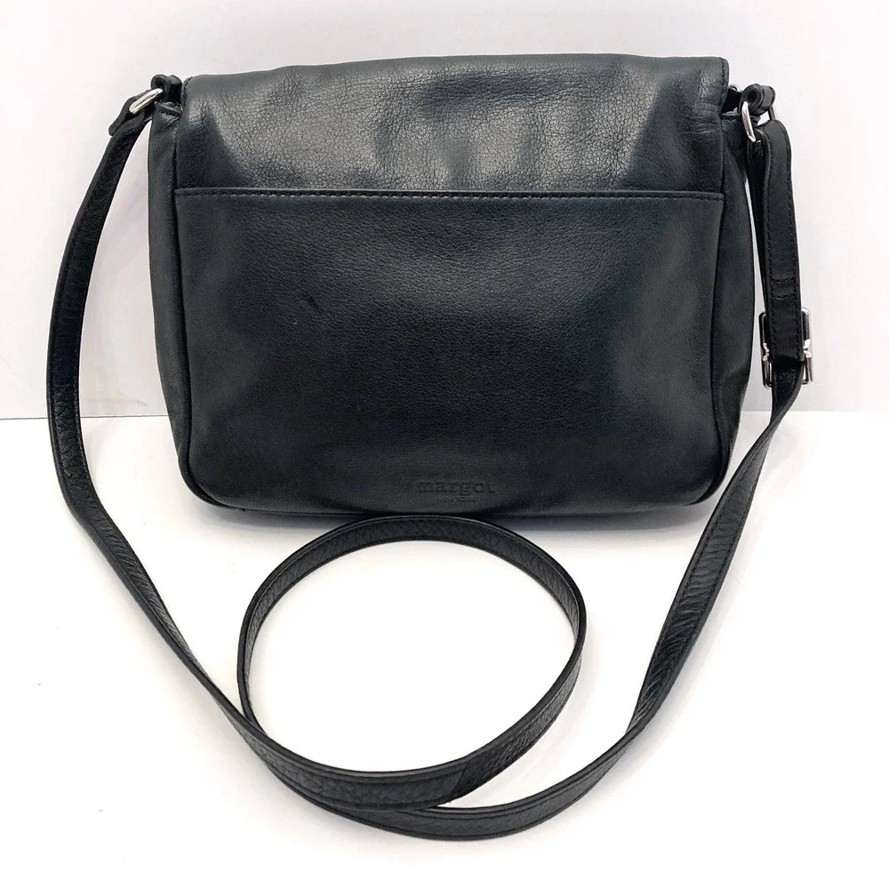 margot black leather